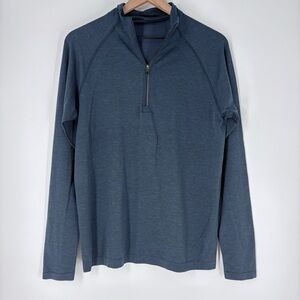 Lululemon Men's Metal Vent Tech Half Zip Long Sleeve Pullover Shirt